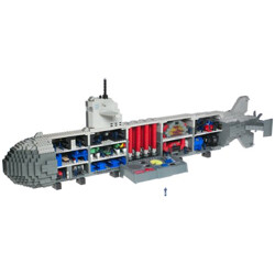 Mega Bloks 9775 Sea Wolf Submarine