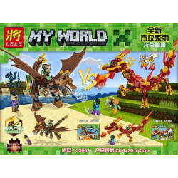 LELE 33069-1 Minecraft: Dragon Valley Shadow, Shadow Dragon, Dragon, Dragon