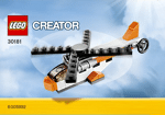 Lego 30181 Helicopter