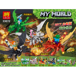 LELE 33072-3 Minecraft: Flying Dragon 4