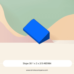 Slope 30 1 x 2 x 2/3 #85984 - 23-Blue