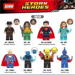 XINH 963 8 minifigures: Super Heroes