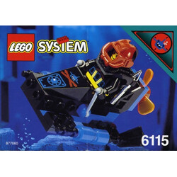 Lego 6115 Deep Sea Submarine: Sea World: Sea Shark Dive