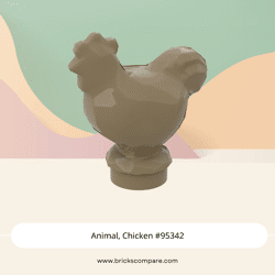 Animal, Chicken #95342 - 138-Dark Tan