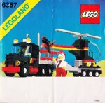 Lego 6357 Stunt Helicopter Transport Truck