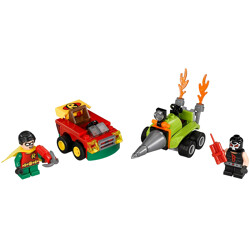 Lego 76062 Mini Chariot: Robin vs Bain