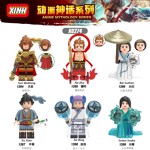 XINH 1394 6 minifigures: anime myth series