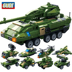 GUDI 8761 Stryker 8 in 1 armored car