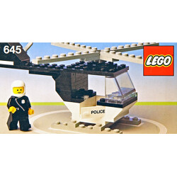 Lego 645 Police helicopter