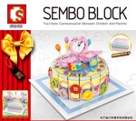 SEMBO 601401 Flamingo Cake