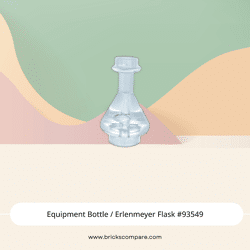 Equipment Bottle / Erlenmeyer Flask #93549 - 40-Trans-Clear