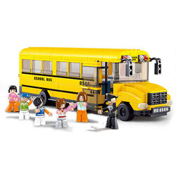 Sluban M38-B0506 City Bus: Large School Bus