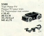 Lego 10153 Rail powered 9V train motor