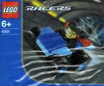 Lego 4301 Crazy Racing Cars: Blue Lego Cars