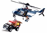 Sluban M38-B0656 Full police: Police rotary-wing helicopter