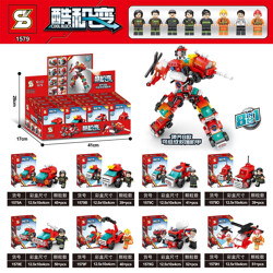 SY 1579 Cool Machine Change: 8 Combinations of Rescue Mecha