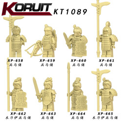 KORUIT KT1089 8 minifigures: Terracotta Warriors