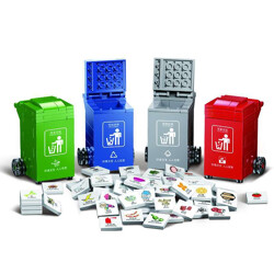 SX 4026 Block trash cans