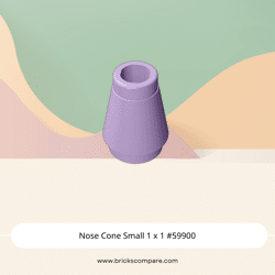 Nose Cone Small 1 x 1 #59900 - 325-Lavender