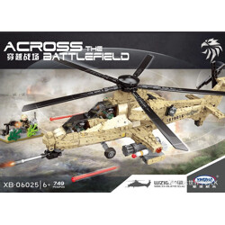 XINGBAO XB-06025 Crossing the Battlefield: WZ10 Helicopter