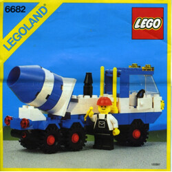 Lego 6682 Cement mixer