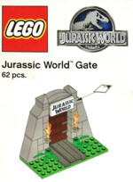 Lego TRUJWGATE Jurassic World Gate