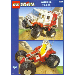 Lego 5561 Four-wheel drive big-footed car