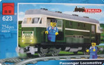 QMAN / ENLIGHTEN / KEEPPLEY 623 Train: Passenger locomotive head