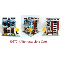 Rebrickable MOC-36027 Libra Cafe 10270 sets