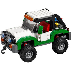 Lego 31037 Land, land and air three-in-one adventure car