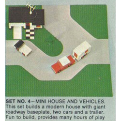 Lego 4-5 Mini-Wheel Model Maker Set 4 (Kraft Velveeta)