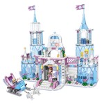 QIZHILE 50010 Dream Girls: Snow Dream Castle