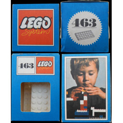Lego 463 4x8 Plates, White