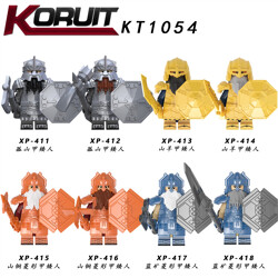 KORUIT KT1054 8 minifigures: dwarf warrior