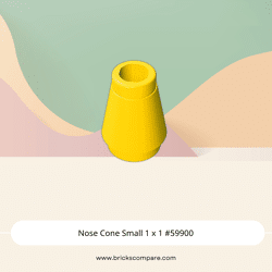 Nose Cone Small 1 x 1 #59900 - 24-Yellow
