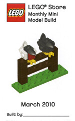Lego MMMB021 Birds resting on the fence