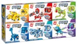 QMAN / ENLIGHTEN / KEEPPLEY 41203 Super set changes: The Rubik’s Cube and the Rubik’s Cube can be transformed into 6 types of sharp-edged horned dragons, angry gorillas, rapid tyrannosaurus, thunder dragon, frost hippo, and flash parrot