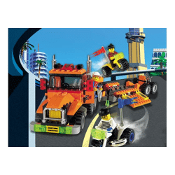 Lego 6739 Crazy Stunt Island: Trucks and Stunt Tricycles