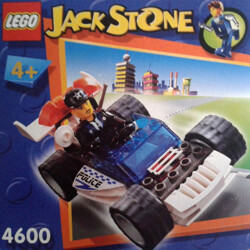 Lego 4600 JACK STONE: POLICE WARSHIPS