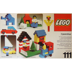 Lego 111 Building Set, 3 plus