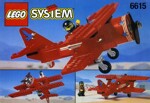 Lego 6615 Flight: Red Eagle Biplane