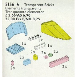 Lego 5156 Transparent Brick