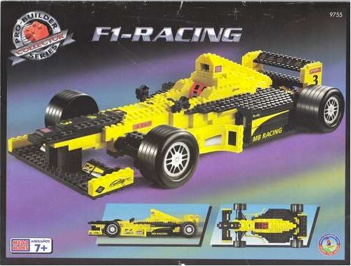 2001 Vintage outlets Mega Modelz Race Car F1 Mega Bloks