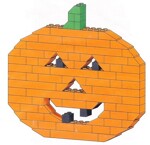 Lego 3731 Pumpkin Head