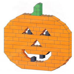 Lego 3731 Pumpkin Head