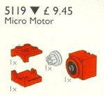 Lego 5119 9V Micro Motor