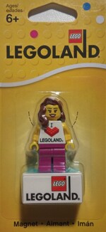 Lego 851331 I love LEGOLAND people refrigerator stickers, female