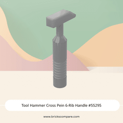 Tool Hammer Cross Pein 6-Rib Handle #55295 - 315-Flat Silver