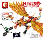 LEPIN 39006 Ninja Dragons: Fire Flying Dragons