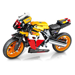 SEMBO 701718 Cool Orange Big Motorcycle